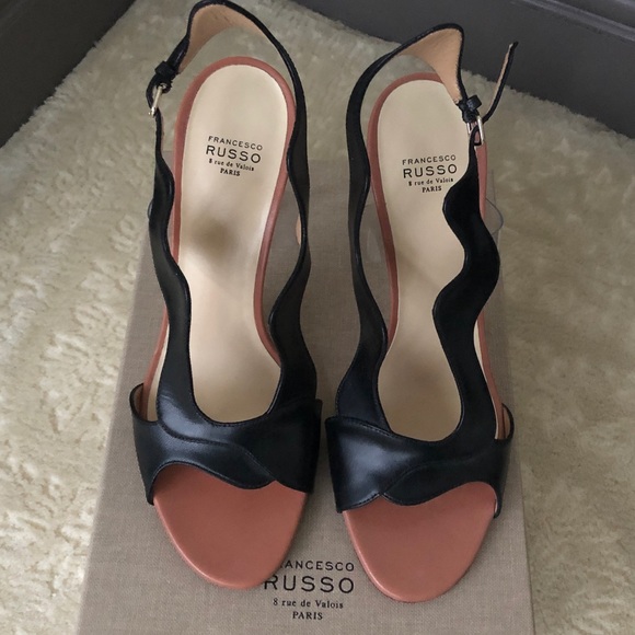 BNIB FRANCESCO RUSSO WAVY SANDAL - Picture 10 of 11